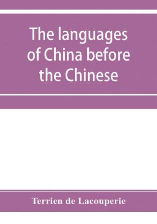 The languages of China before the Chinese