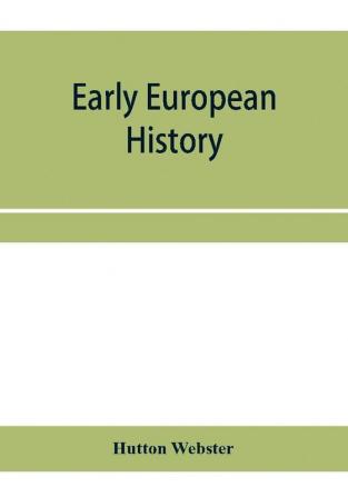 Early European history