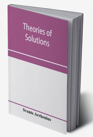 Theories of solutions