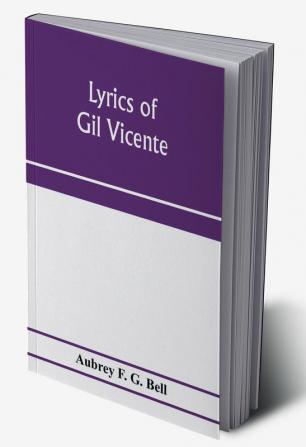 Lyrics of Gil Vicente