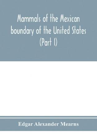 Mammals of the Mexican boundary of the United States