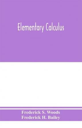 Elementary calculus