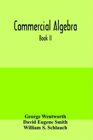 Commercial algebra