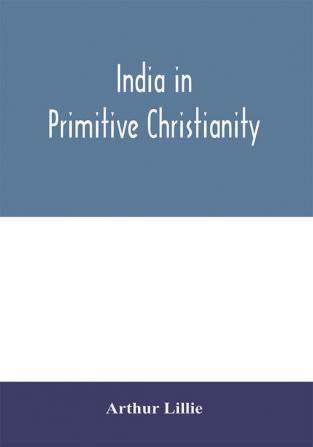 India in primitive Christianity