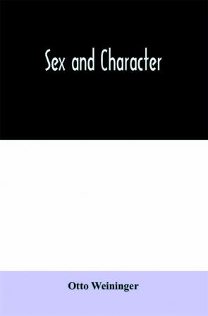 Sex and character