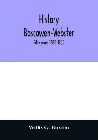 History Boscawen-Webster