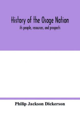 History of the Osage nation