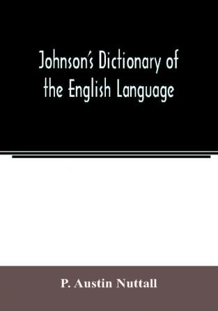 johnson's dictionary of the english language