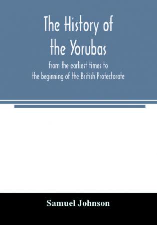 The history of the Yorubas