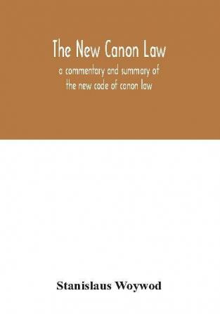 The new canon law