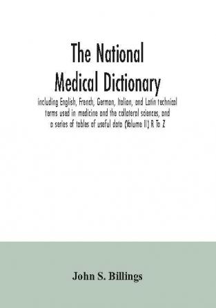 The national medical dictionary