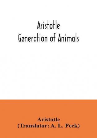 Aristotle; Generation of animals