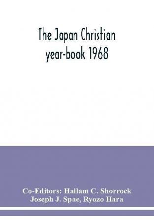 The Japan Christian year-book 1968