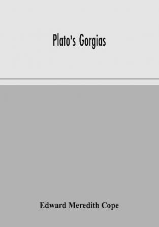 Plato's Gorgias