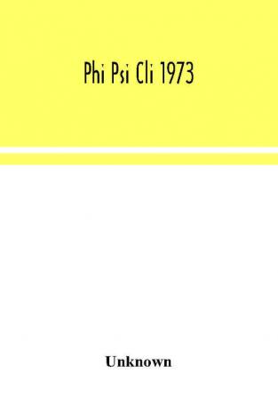 Phi Psi Cli 1973