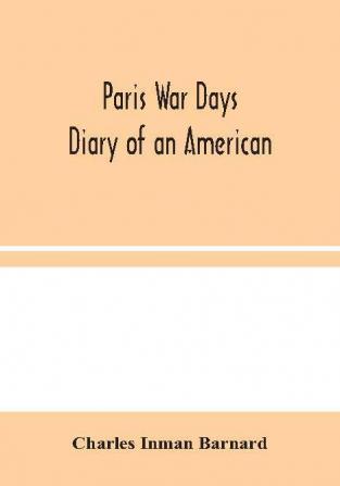 Paris War Days