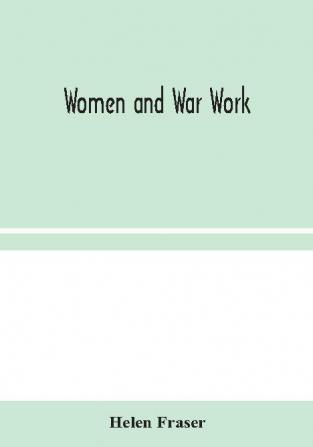 Women and War Work