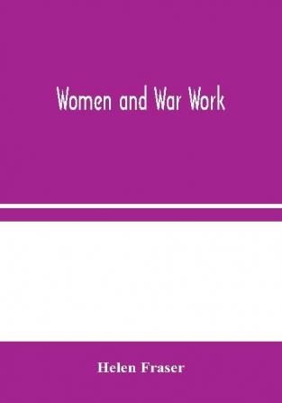 Women and War Work