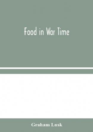 Food in War Time