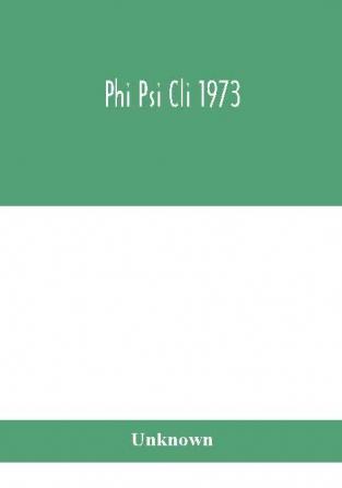 Phi Psi Cli 1973