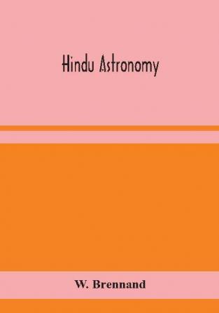 Hindu astronomy