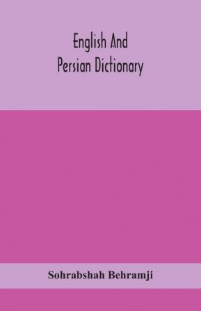 English and Persian dictionary