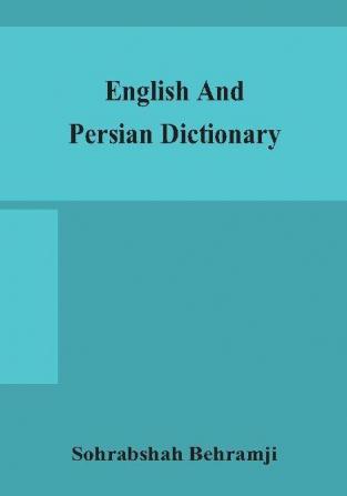 English and Persian dictionary