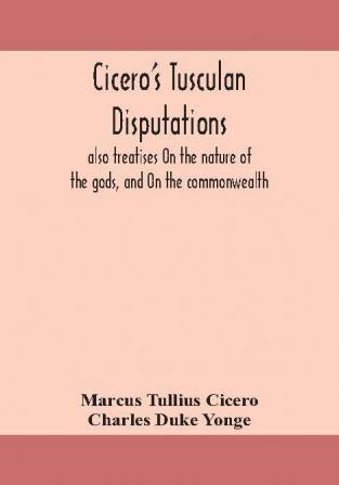 Cicero's Tusculan disputations