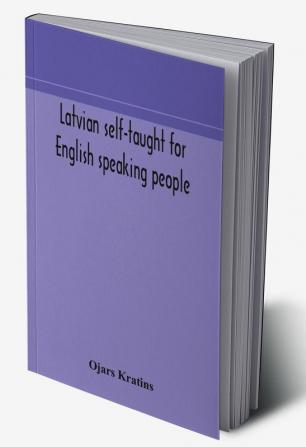 Latvian self-taught for English speaking people