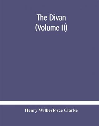 The Divan (Volume II)