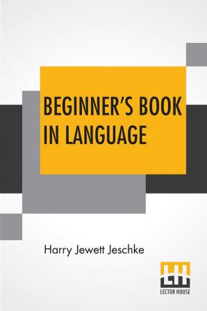 Beginner's Book In Language