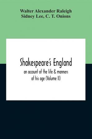 Shakespeare'S England