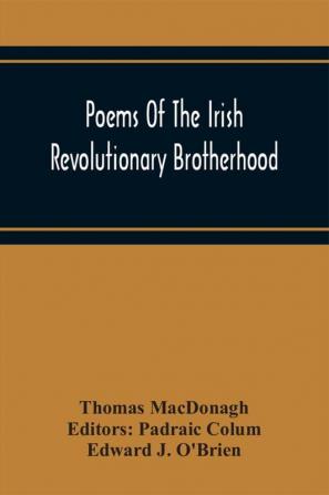 Poems Of The Irish Revolutionary Brotherhood