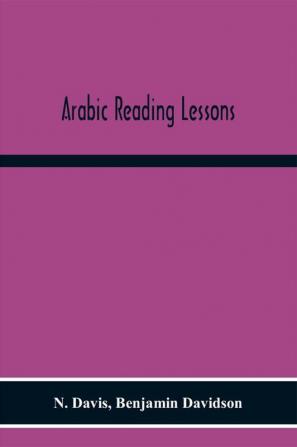 Arabic Reading Lessons