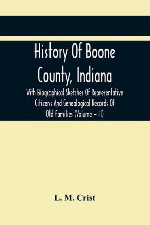 History Of Boone County Indiana