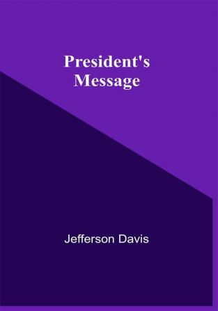 President'S Message