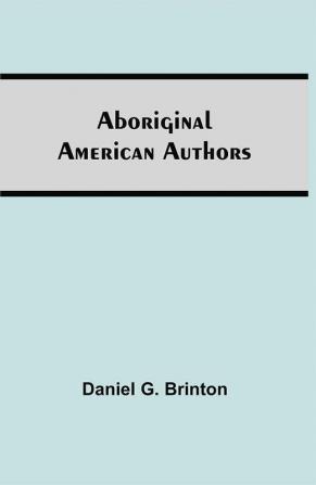 Aboriginal American Authors