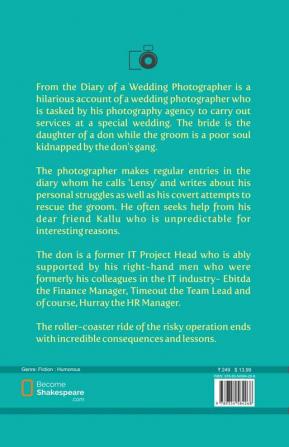 From the diary of a Wedding Photographer