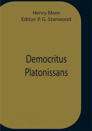 Democritus Platonissans