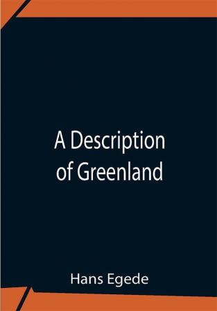 A Description Of Greenland