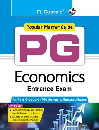 PG : ECONOMICS Entrance Exam Guide