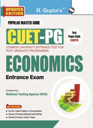 CUET-PG MA/M.Sc Economics (Test Paper Code PGQP44) Entrance Exam Guide