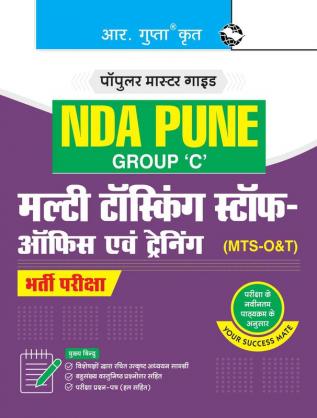 NDA PUNE (Group 'C') : Multi Tasking Staff–Office & Training (MTS-O&T) Recruitment Exam Guide