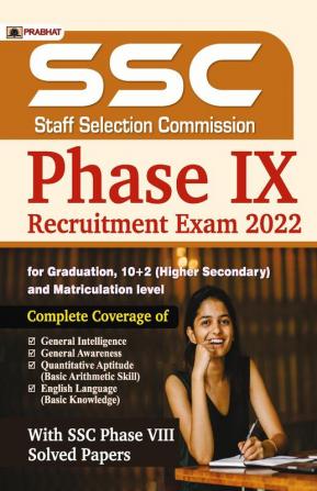 SSC Selection Posts Phase IX Recruitment Exam 2022