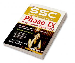 SSC Selection Posts Phase IX Recruitment Exam 2022