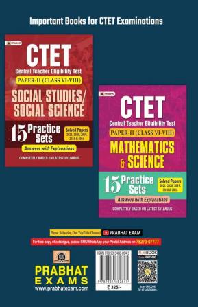 CTET Central Teacher Eligibility Test Paper-I (Class: I-V) 15 Practice Sets 2022