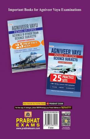 Agniveer Vayu - Indian Air Force (Other Than Science Subjects) 30 Practice Sets