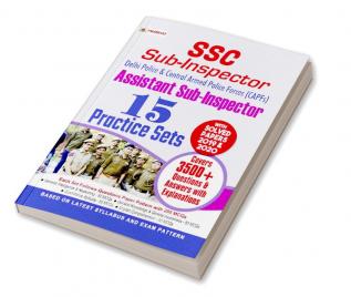 SSC (SI & ASI) Sub-Inspector & Assistant Sub-Inspector 15 Practice Sets