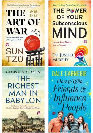 World’s Greatest Books For Personal Growth & Wealth (Set of 4 Books)