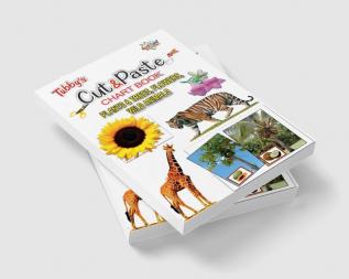 Tubbys Cut & Paste Chart Book Plants & Trees Flowers Wild Animals